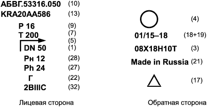 Гост 4666 2015 арматура трубопроводная требования к маркировке